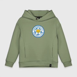 Детское худи Oversize хлопок Leicester city fc