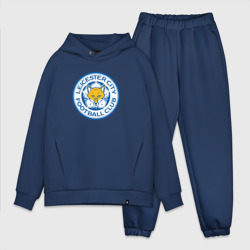 Мужской костюм oversize хлопок Leicester city fc