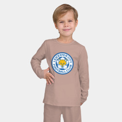 Детская пижама с лонгсливом хлопок Leicester city fc - фото 2