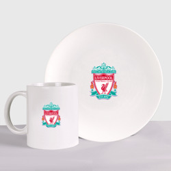 Набор: тарелка + кружка Liverpool fc sport collection