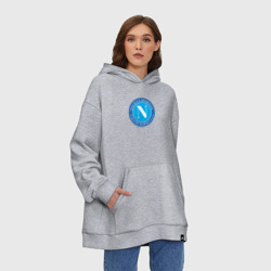 Худи SuperOversize хлопок Napoli fc sport - фото 2