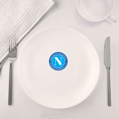 Набор: тарелка + кружка Napoli fc sport - фото 4