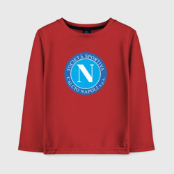 Детский лонгслив хлопок Napoli fc sport