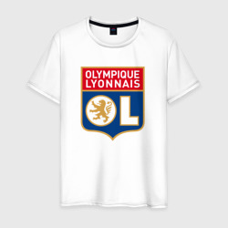 Olympique lyonnais fc – Мужская футболка хлопок с принтом купить со скидкой в -20%