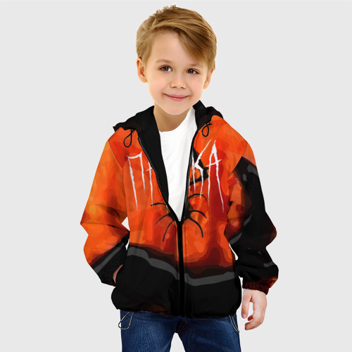Детская куртка 3D Не паникуй от паука, цвет черный - фото 3
