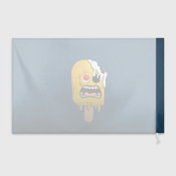 Флаг 3D Откушенное  мороженое - фото 2
