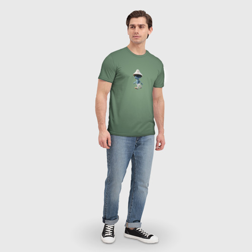 Мужская футболка 3D с принтом Шайлушай мем, вид сбоку #3