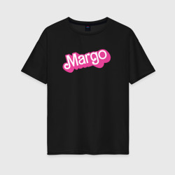 Женская футболка хлопок Oversize Margo - retro barbie style