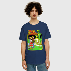 Мужская футболка хлопок Oversize Не верь пришельцам - фото 2