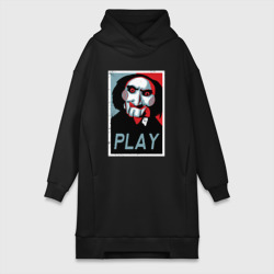 Платье-худи хлопок Play saw