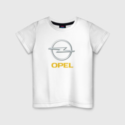 Детская футболка хлопок Opel sport auto