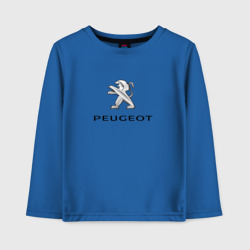 Детский лонгслив хлопок Peugeot sport auto