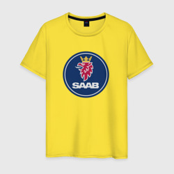 Saab sport auto – Мужская футболка хлопок с принтом купить со скидкой в -20%