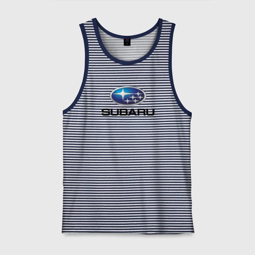 Мужская майка хлопок Subaru sport auto