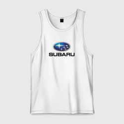 Мужская майка хлопок Subaru sport auto