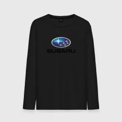 Мужской лонгслив хлопок Subaru sport auto