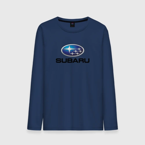 Мужской лонгслив хлопок Subaru sport auto