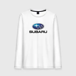 Мужской лонгслив хлопок Subaru sport auto