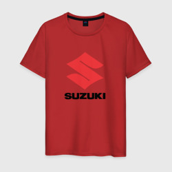 Мужская футболка хлопок Suzuki sport auto