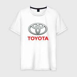 Мужская футболка хлопок Toyota sport auto brend