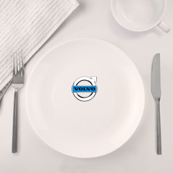 Набор: тарелка + кружка Volvo sport auto brend - фото 2