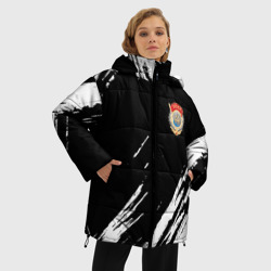 Женская зимняя куртка Oversize Ссср спортивный стиль - фото 2