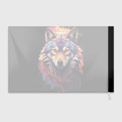 Флаг 3D Волчица - фото 2