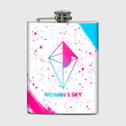 Фляга No Man's Sky neon gradient style