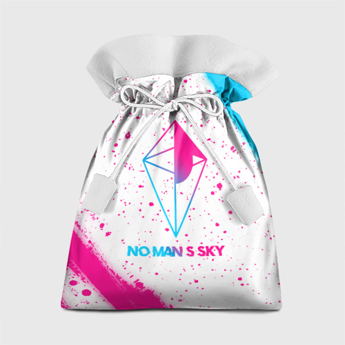 Подарочный 3D мешок No Man's Sky neon gradient style