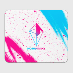 Прямоугольный коврик для мышки No Man's Sky neon gradient style