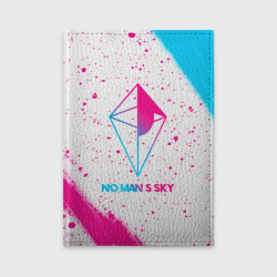 Обложка для автодокументов No Man's Sky neon gradient style