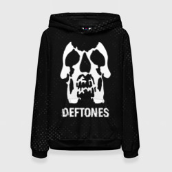 Deftones glitch на темном фоне – Женская толстовка 3D с принтом купить со скидкой в -32%