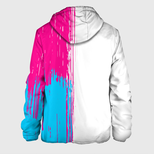 Мужская куртка 3D Evanescence neon gradient style: по-вертикали, цвет 3D печать - фото 2