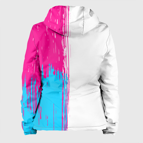 Женская куртка 3D Evanescence neon gradient style: по-вертикали, цвет черный - фото 2