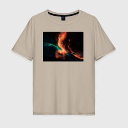 Скопление звёзд – Мужская футболка хлопок Oversize с принтом купить со скидкой в -16%
