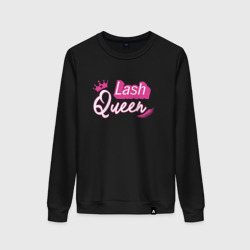 Женский свитшот хлопок Lash queen - Barbie style 