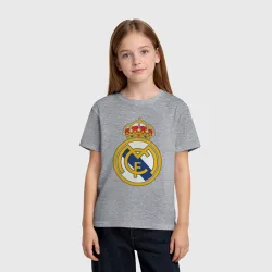 Детская футболка хлопок Real madrid fc sport - фото 2