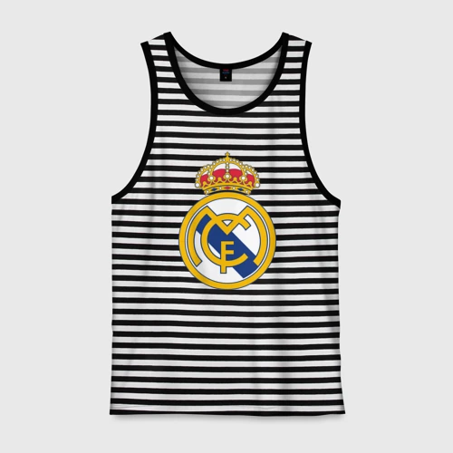 Мужская майка хлопок Real madrid fc sport