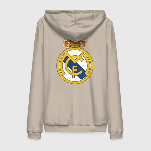Мужская толстовка на молнии хлопок Real madrid fc sport