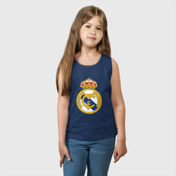 Детская майка хлопок Real madrid fc sport - фото 2