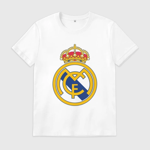 Мужская футболка хлопок Real madrid fc sport