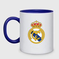 Кружка двухцветная Real madrid fc sport