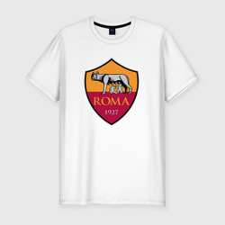 Мужская футболка хлопок Slim Roma sport fc