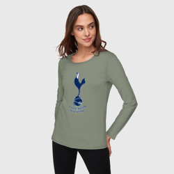 Женский лонгслив хлопок Tottenham Hotspur fc sport - фото 2