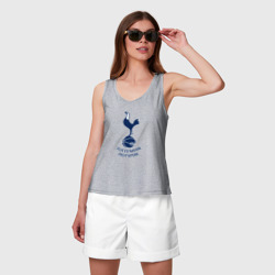 Женская майка хлопок Tottenham Hotspur fc sport - фото 2