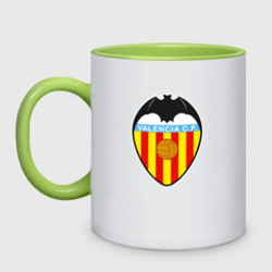 Кружка двухцветная Valencia fc sport