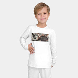 Детская пижама с лонгсливом хлопок Ход королевы винтаж - фото 2
