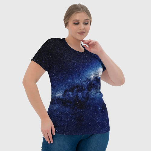Женская футболка 3D с принтом Вселенная Стивена Хокинга, фото #4