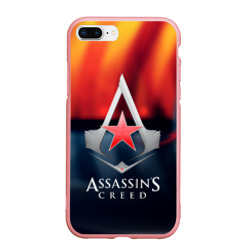 Чехол для iPhone 7Plus/8 Plus матовый Assassins Creed ussr