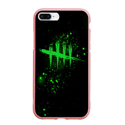 Чехол для iPhone 7Plus/8 Plus матовый Dead by daylight logo game